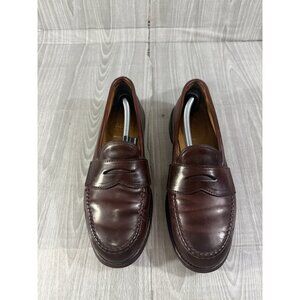 Alden Handsewn Cordovan Leisure Loafer size 6.5 B Color 8 burgundy Model 986 USA